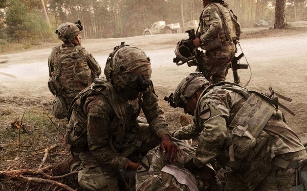 Combined Resolve 26-07 Medical care after attack