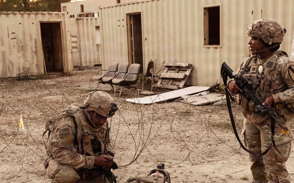 Combined Resolve 26-07 Medical care after attack