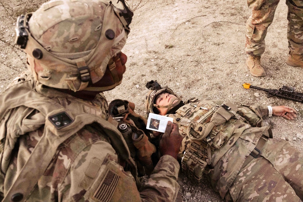 Combined Resolve 26-07 Medical care after attack