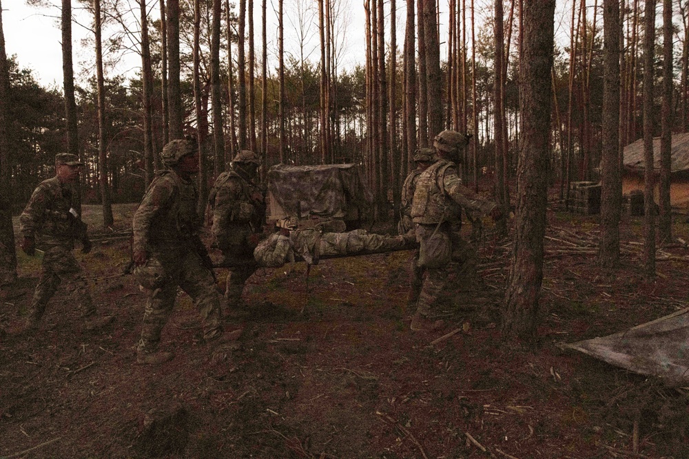 Combined Resolve 26-07 Medical care after attack