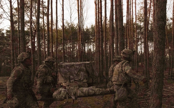 Combined Resolve 26-07 Medical care after attack