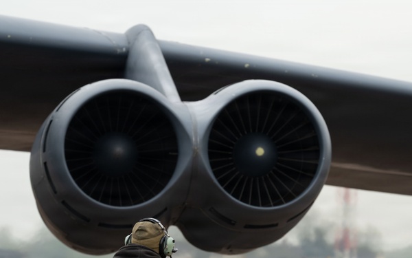 B-52H Bomber integration showcases JTAC multinational readiness during African Lion 26