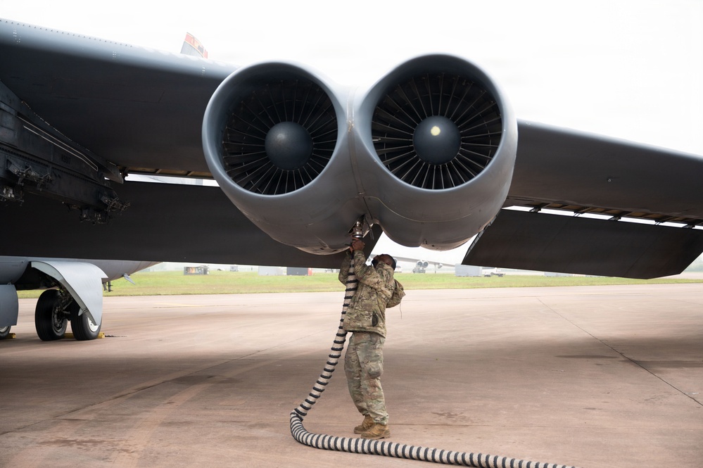 B-52H Bomber integration showcases JTAC multinational readiness during African Lion 26