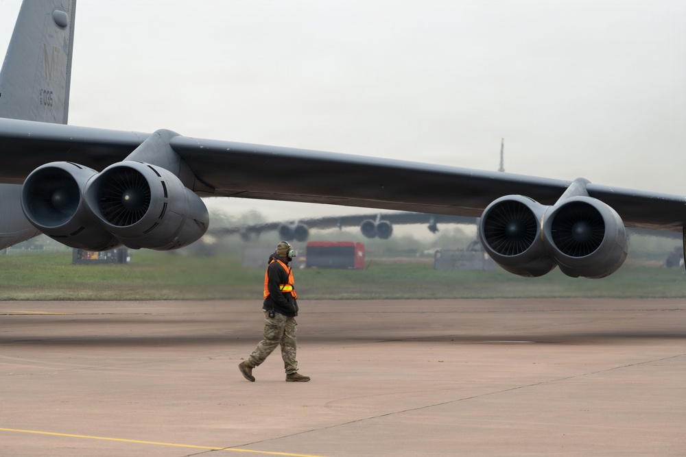 B-52H bomber integration showcases JTAC multinational readiness during African Lion 26