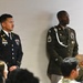 U.S. Army Master Sgt. Rayshod J. Thompson promotion ceremony