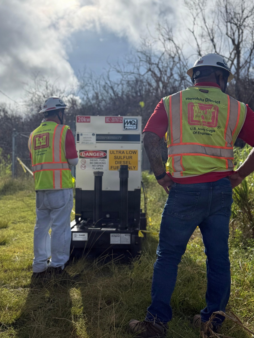USACE Responds to Typhoon Sinlaku