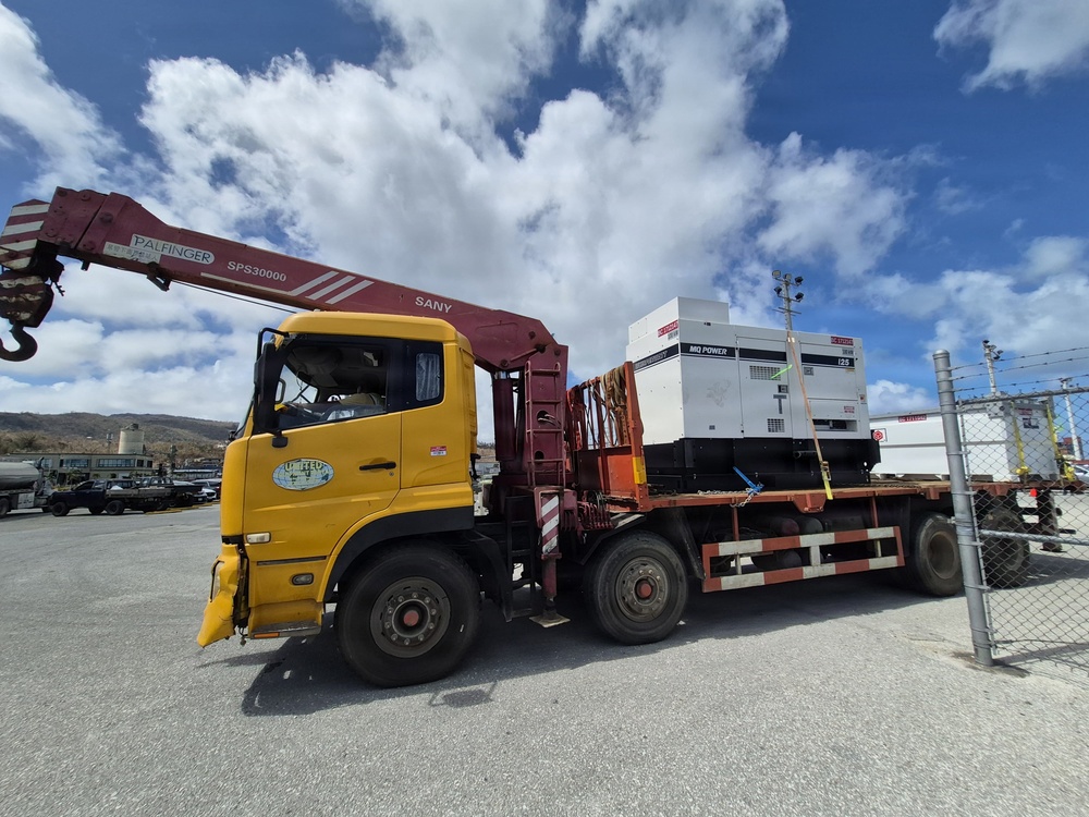 USACE Responds to Typhoon Sinlaku