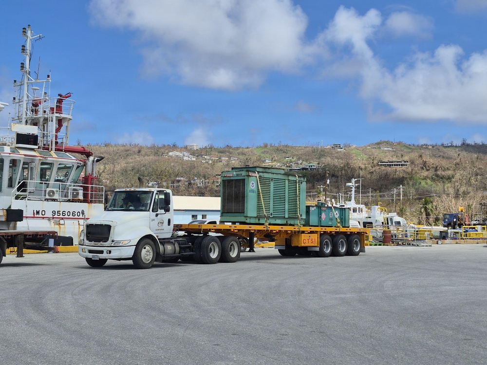 USACE Responds to Typhoon Sinlaku