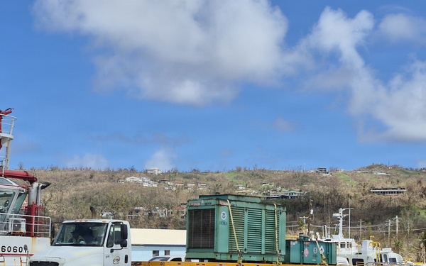 USACE Responds to Typhoon Sinlaku