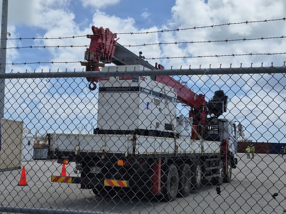 USACE Responds to Typhoon Sinlaku