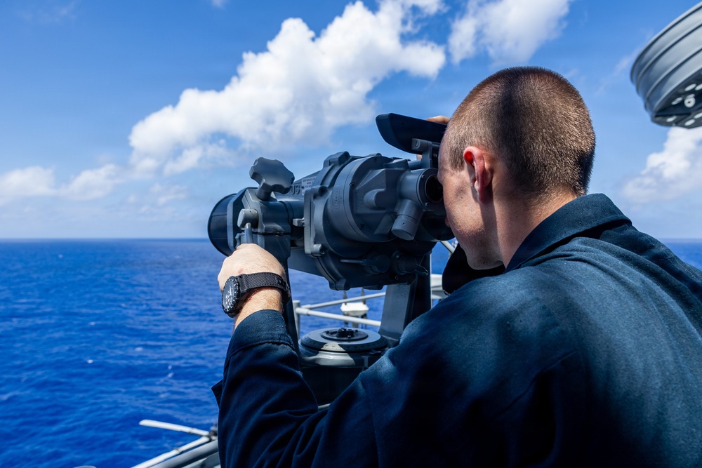 Sailors With USS Boxer Conduct SNOOPIE Drill