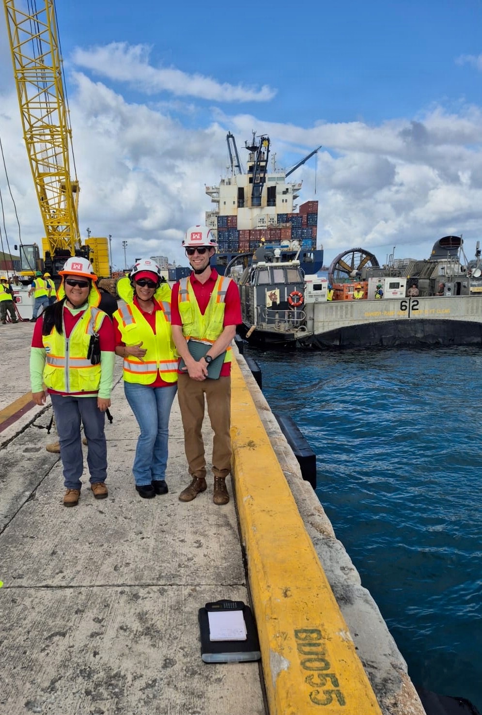 Navy Delivers FEMA Generators to Saipan for USACE