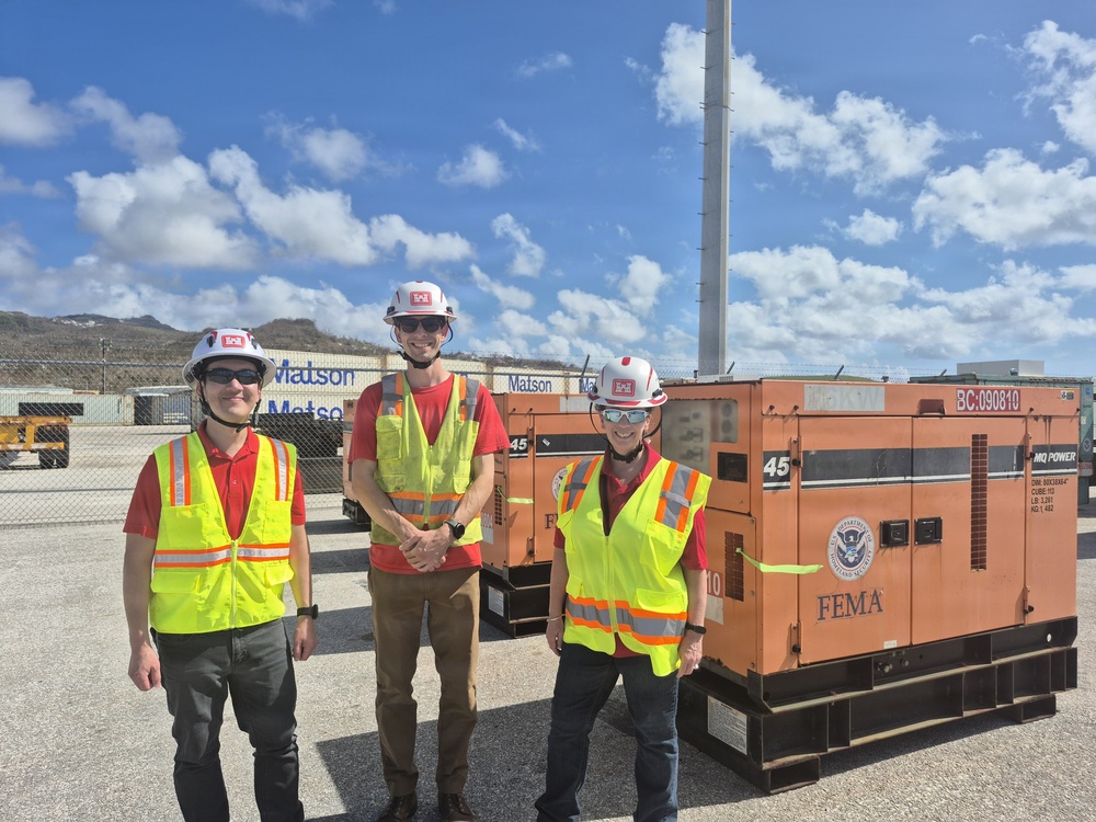 USACE Responds to Typhoon Sinlaku