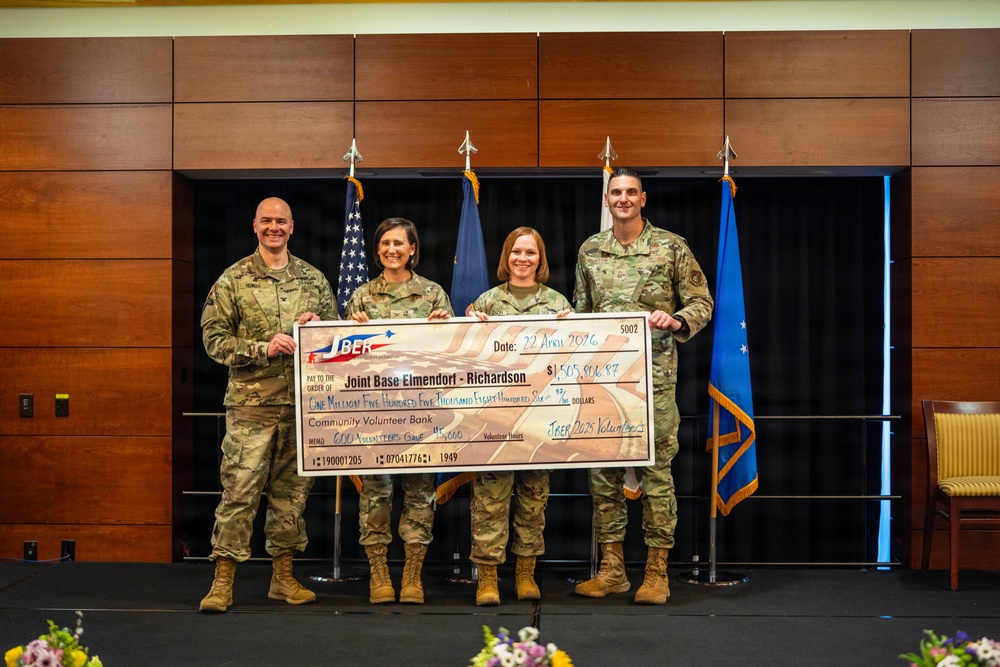 JBER hosts Annual Volunteer Recognition Ceremony