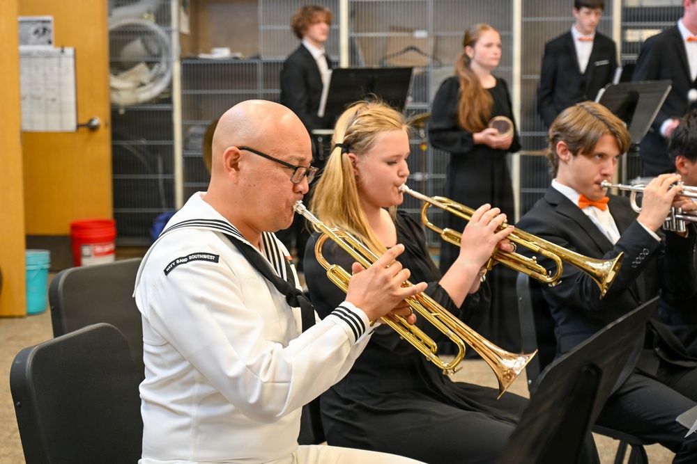 Navy Band Southwest at Bayfield High School