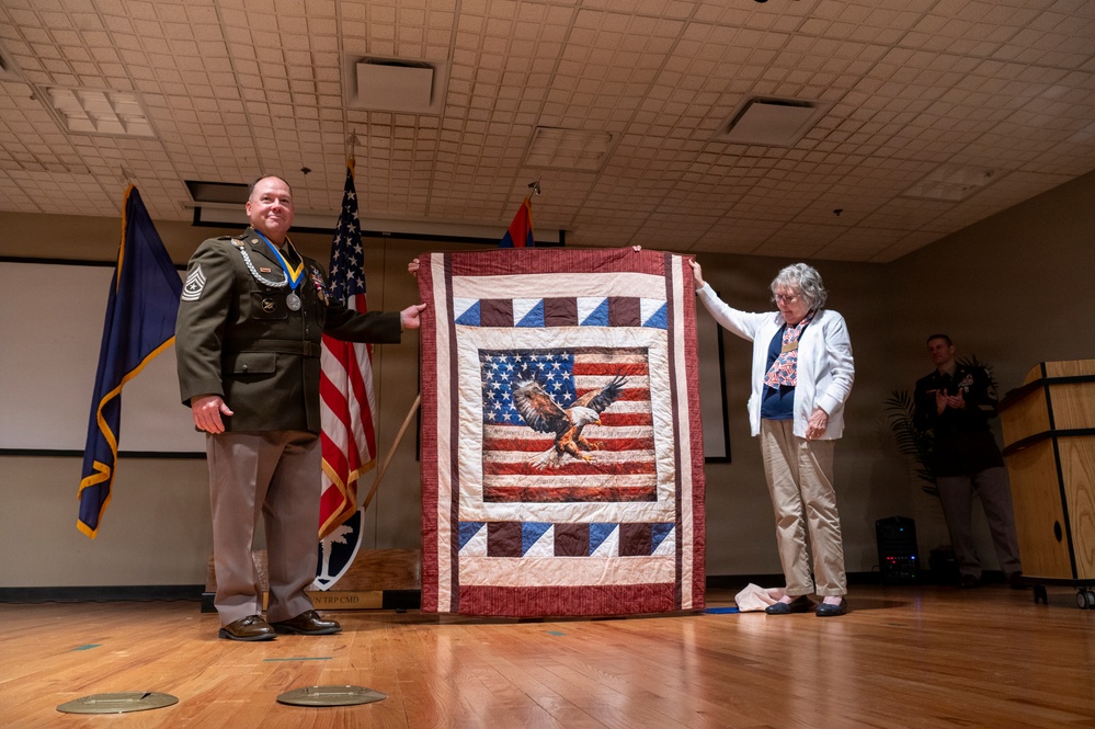 South Carolina Army National Guard honors Sgt. Maj. Michael F. Turner during retirement ceremony