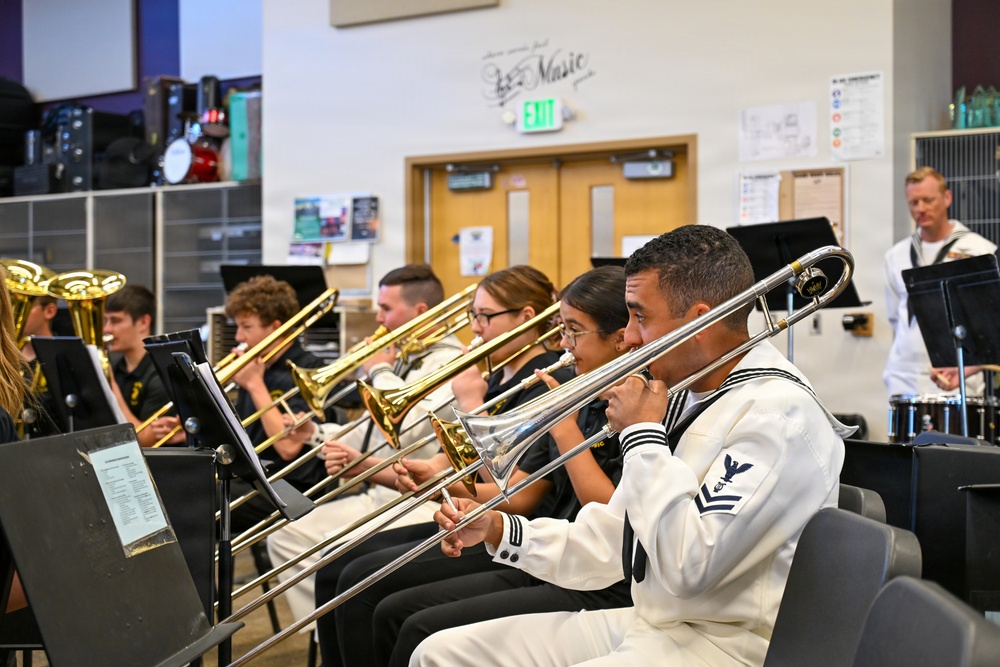 Navy Band Southwest at Bayfield High School
