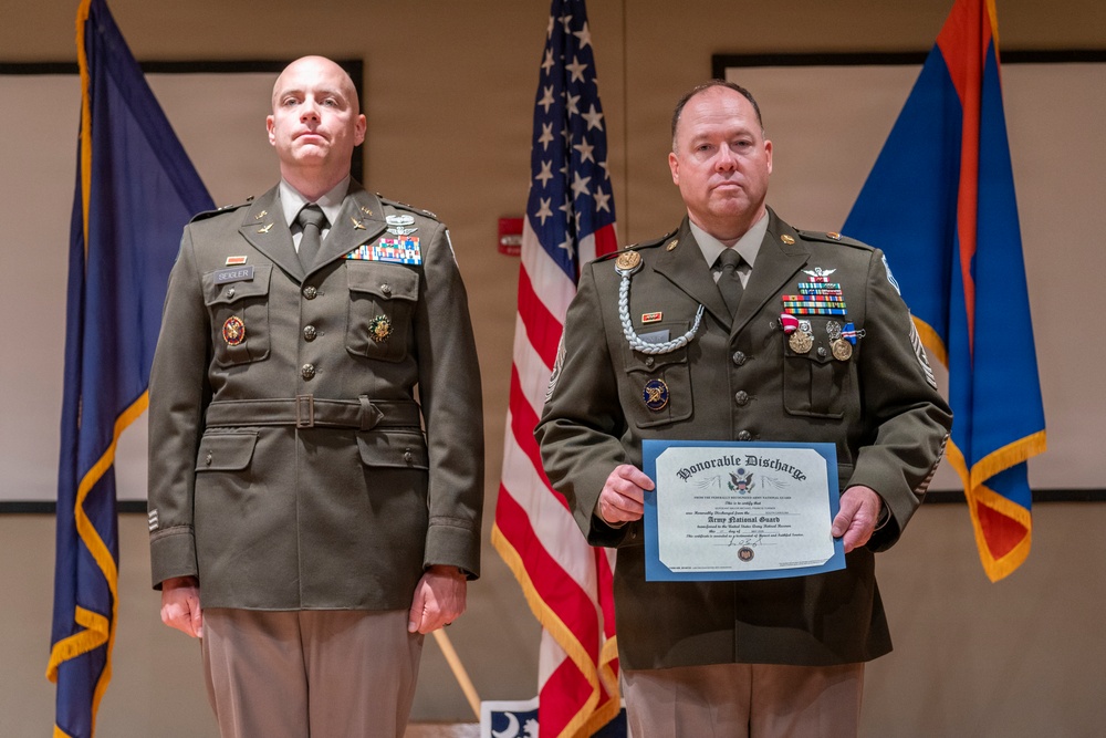 South Carolina Army National Guard honors Sgt. Maj. Michael F. Turner during retirement ceremony