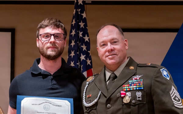 South Carolina Army National Guard honors Sgt. Maj. Michael F. Turner during retirement ceremony