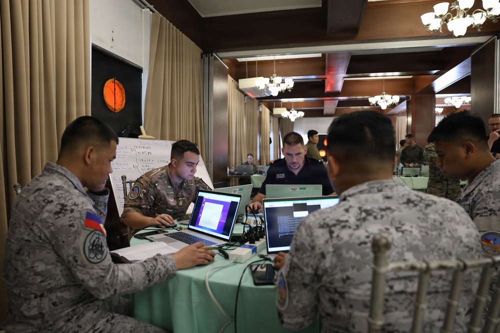 Balikatan 2026: French Navy, Joint Unit Cyber personnel take part in CYDEX