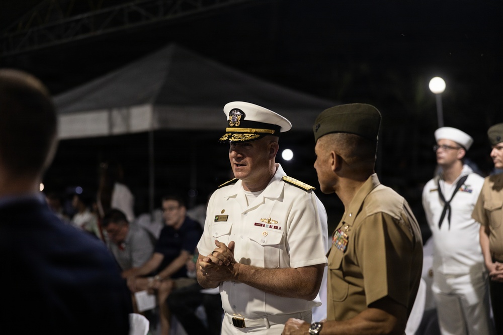 Balikatan 2026: 1 MEF leadership attends Anzac Day wreath laying ceremony