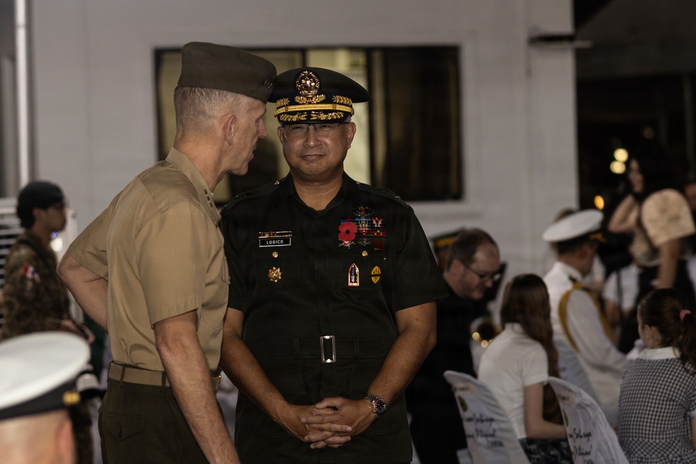 Balikatan 2026: 1 MEF leadership attends Anzac Day wreath laying ceremony