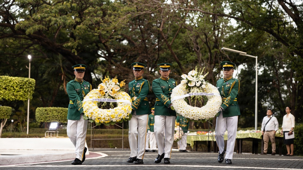 Balikatan 2026: 1 MEF leadership attends Anzac Day wreath laying ceremony