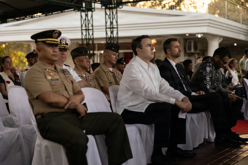 Balikatan 2026: 1 MEF leadership attends Anzac Day wreath laying ceremony