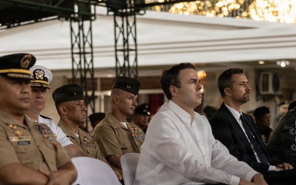 Balikatan 2026: 1 MEF leadership attends Anzac Day wreath laying ceremony