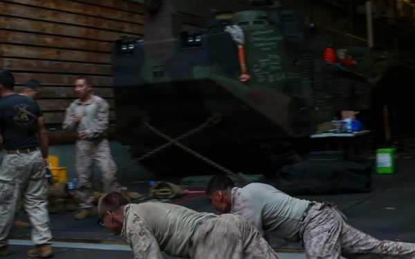 11th MEU Conducts Physical Training