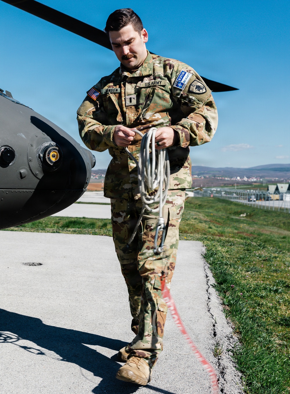 Colorado Army National Guard officer supports aviation operations at Camp Bondsteel