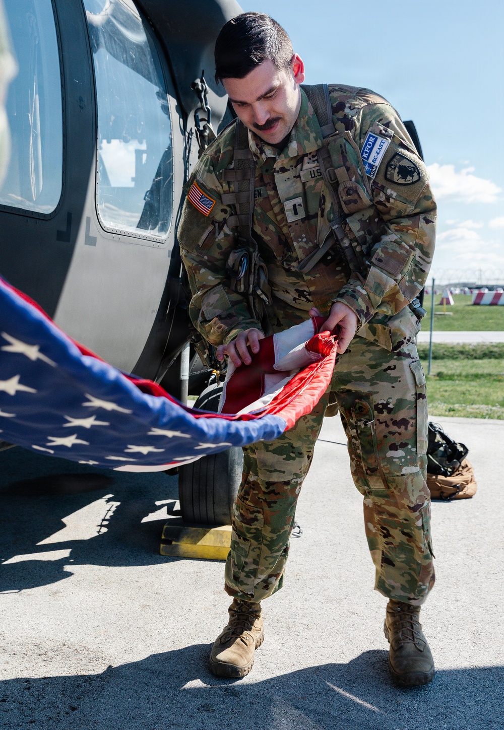 Colorado Army National Guard officer carries family tradition while deployed to Kosovo