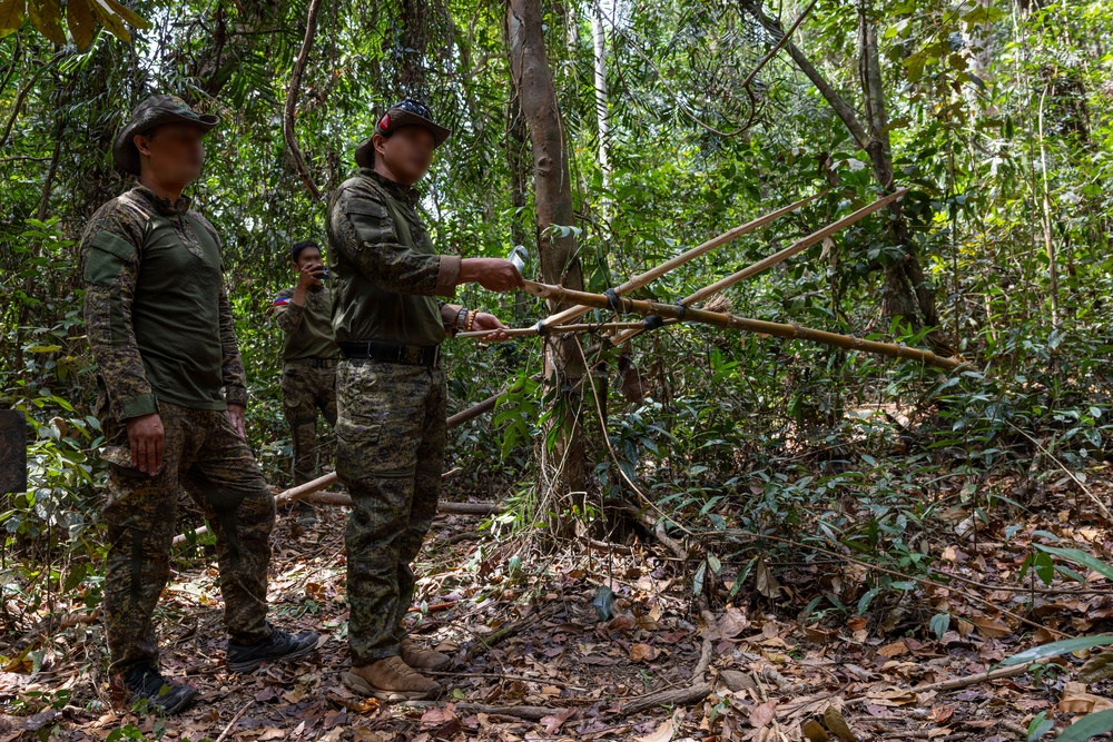 Balikatan 2026: U.S. Army Combat Engineers Participate in Jungle Survival Training