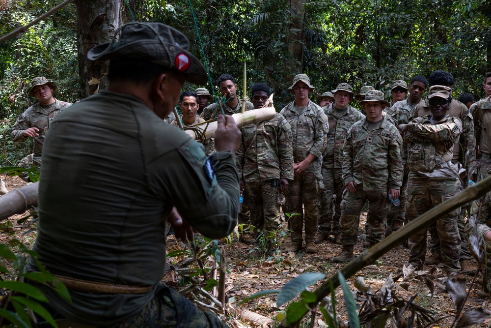 Balikatan 2026: U.S. Army Combat Engineers Participate in Jungle Survival Training