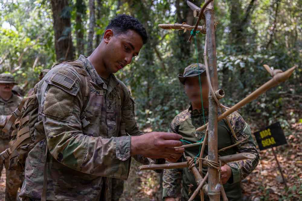Balikatan 2026: U.S. Army Combat Engineers Participate in Jungle Survival Training