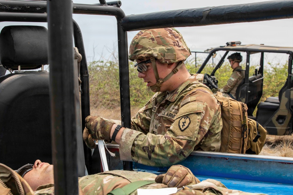 Balikatan 2026: 25th ID Soldiers Conduct Medical Validation Training Before the Counter Landing Live Fire Exercise in the Philippines