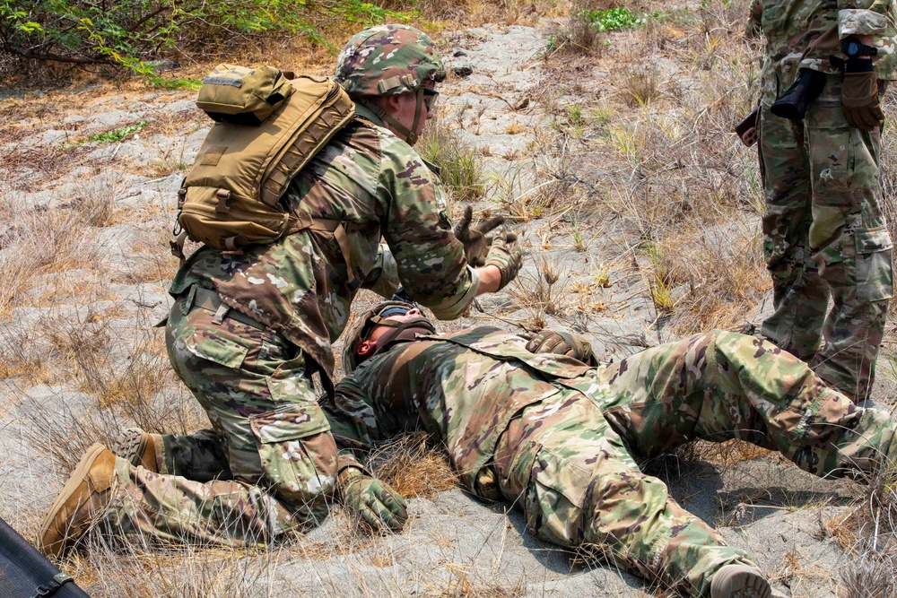 Balikatan 2026: 25th ID Soldiers Conduct Medical Validation Training Before the Counter Landing Live Fire Exercise in the Philippines