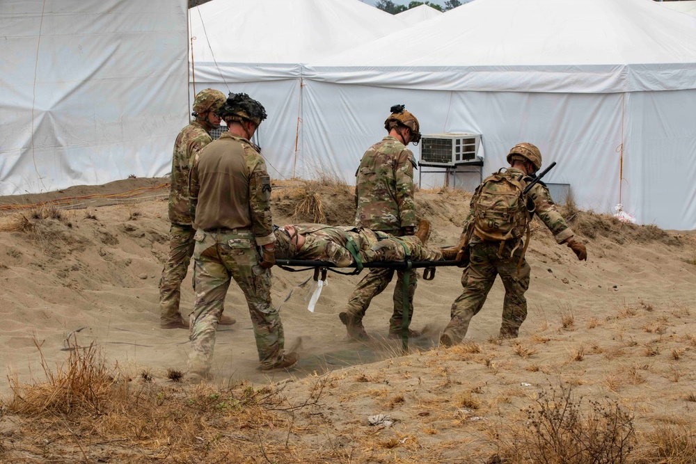 Balikatan 2026: 25th ID Soldiers Conduct Medical Validation Training Before the Counter Landing Live Fire Exercise in the Philippines