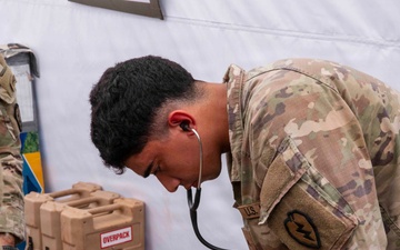 Balikatan 2026: 25th ID Soldiers Conduct Medical Validation Training Before the Counter Landing Live Fire Exercise in the Philippines