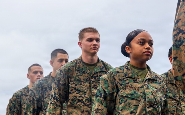 11th MEU Marines, USS Boxer Sailor Graduate Corporals Course While Underway