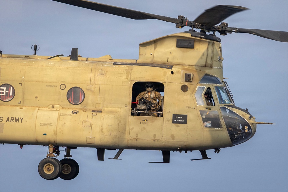 Balikatan 2026: CH-47 Chinooks Refuel during Long-Range Air Assault in Basco