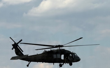 UH-60 Black Hawk Supports Wildfire Suppression Operations