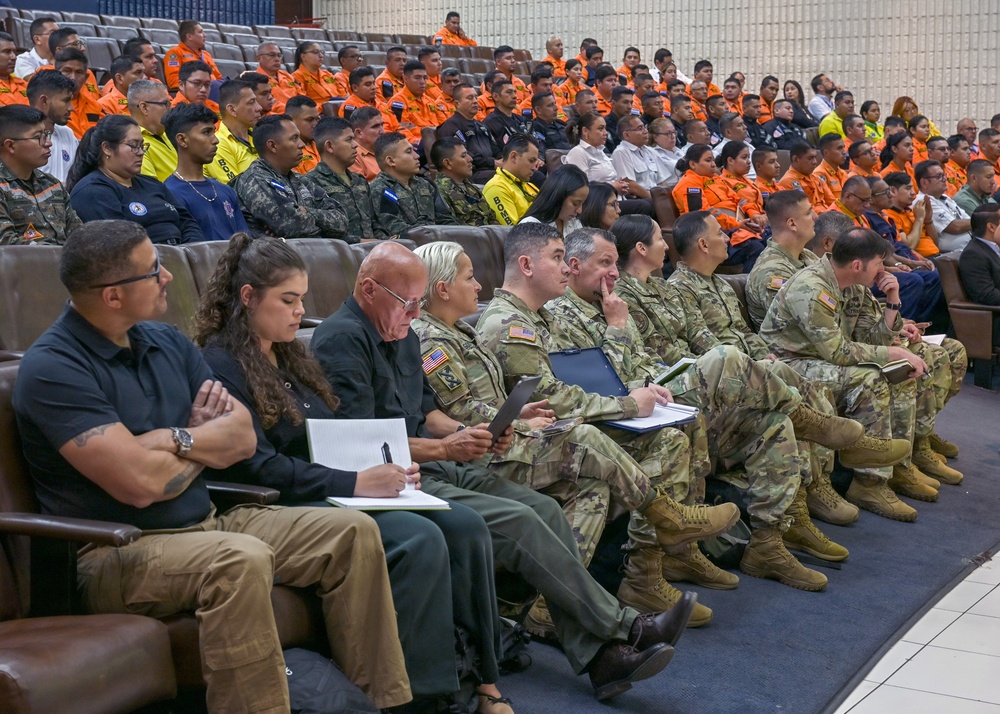 Protección Civil Opening Ceremony