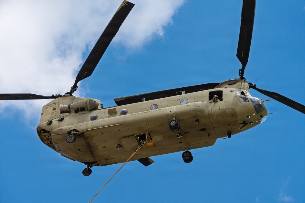 FLARNG Soldiers conduct aerial firefighting during wildfire response efforts &amp;#xA;