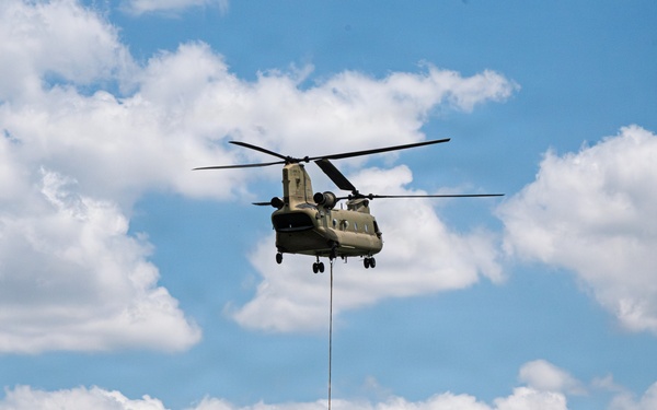 FLARNG Soldiers conduct aerial firefighting during wildfire response efforts &amp;#xA;