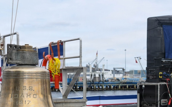 USS Idaho (SSN 799) is Commissioned at SUBASE