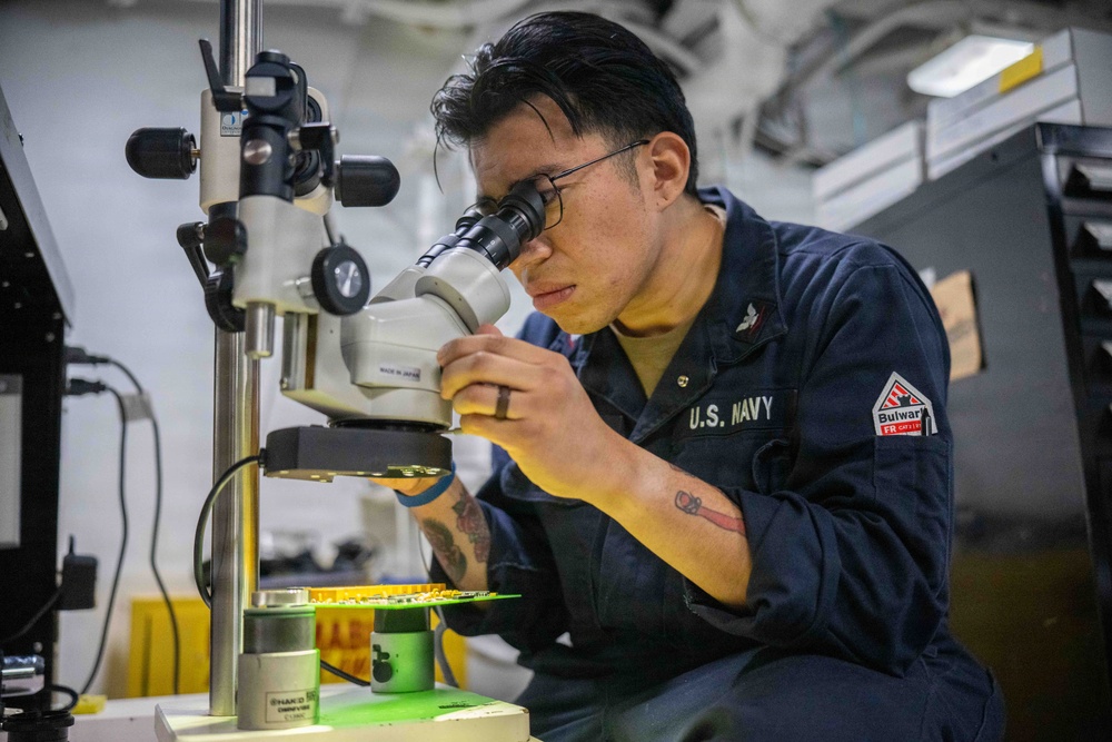 USS Theodore Roosevelt Maintenance