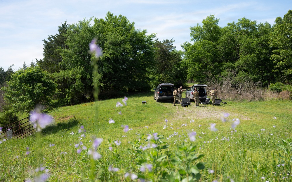 Tactical Air Control at Razorback Range