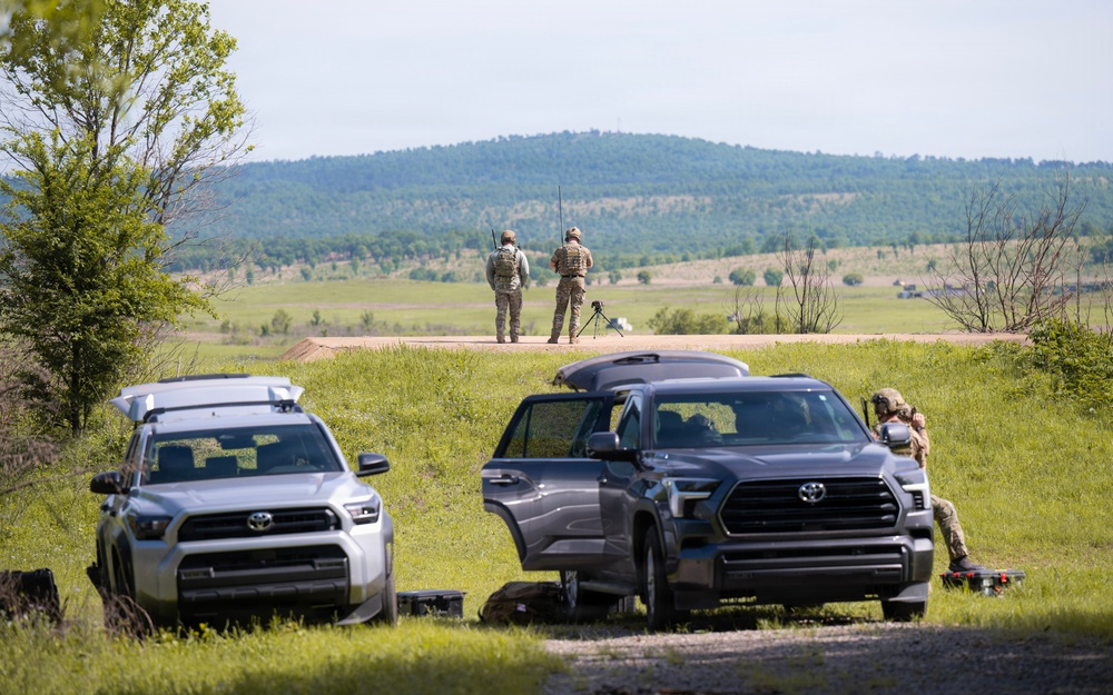 Tactical Air Control at Razorback Range