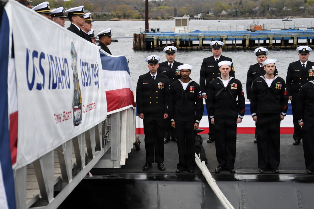 Navy Commissions USS Idaho